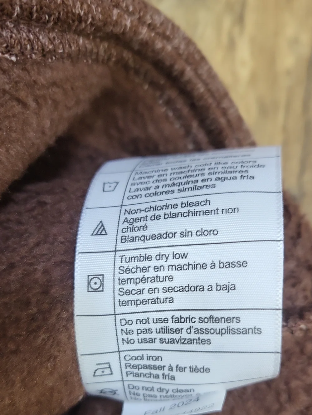 CARHARRT 6378 Wayland Mocha Brown Relaxed Fit Fleece 1/4 Zip Sweater